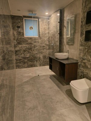 Bathroom in 3 BHK Builder Floor at Sector 21 – for Rent