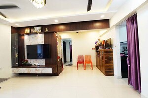 Living Room in 2 BHK Apartment at Punawale – for Sale