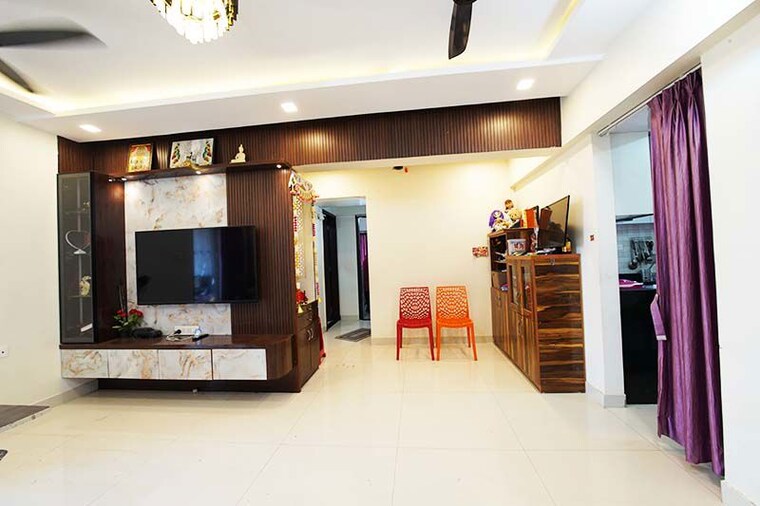 Living Room, punawale 2 Bedroom 990 Sq.Ft. Apartment In Punawale Pune 10568596