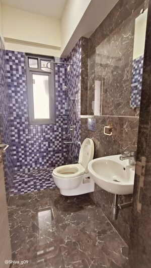 Bathroom in 3 BHK Apartment at Kanakia Miami, Mahim – for Rent