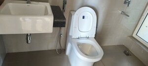 Bathroom in 1 BHK Apartment at Indiabulls One Indiabulls, Pokhran Road No Two – for Sale