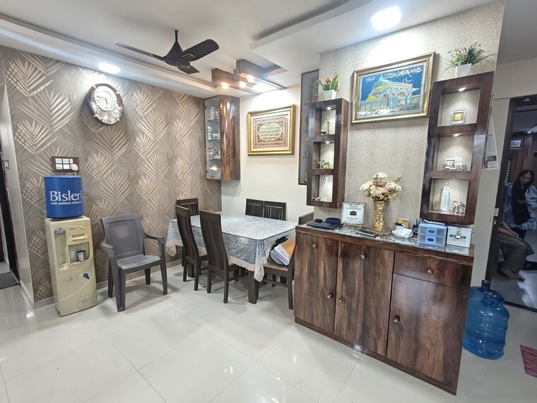 Living Room, dosti-planet-north 2 Bedroom 670 Sq.Ft. Apartment In Shilphata Thane 10568646