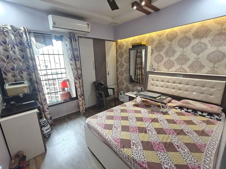 Bedroom, dosti-planet-north 2 Bedroom 670 Sq.Ft. Apartment In Shilphata Thane 10568646