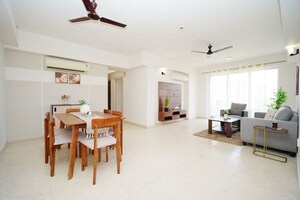 Living Room in 3 BHK Builder Floor at DLF Regal Gardens, Sector 90 – for Sale