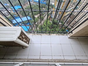 Balcony in 2 BHK Apartment at Dosti West County Phase 4 Dosti Pine, Balkum Pada – for Rent