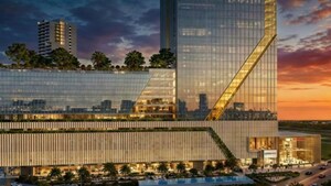 Swimming Pool in  Office Space at Landmark One, Sector 67 – for Sale