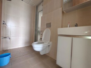 Bathroom in 2 BHK Apartment at Godrej Emerald, Ghodbunder Road – for Rent