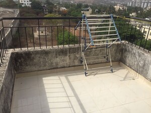 Balcony in 2 BHK Apartment at Siddharth Apartment Bhusari Colony, Kothrud – for Rent