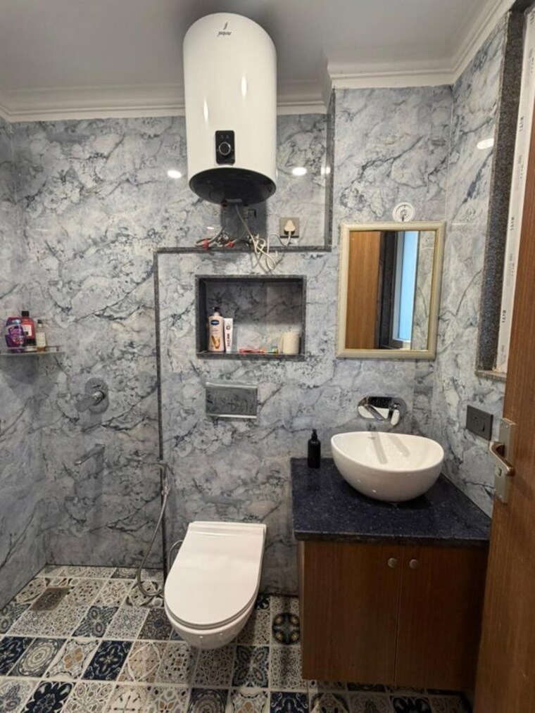 Bathroom, sector 57 1 RK 900 Sq.Ft. Builder Floor In Sector 57 Gurgaon 10568728