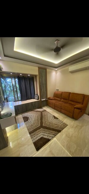 Living Room in 1.5 BHK Apartment at Vrindavan Society Thane West, Vrindavan Society – for Rent