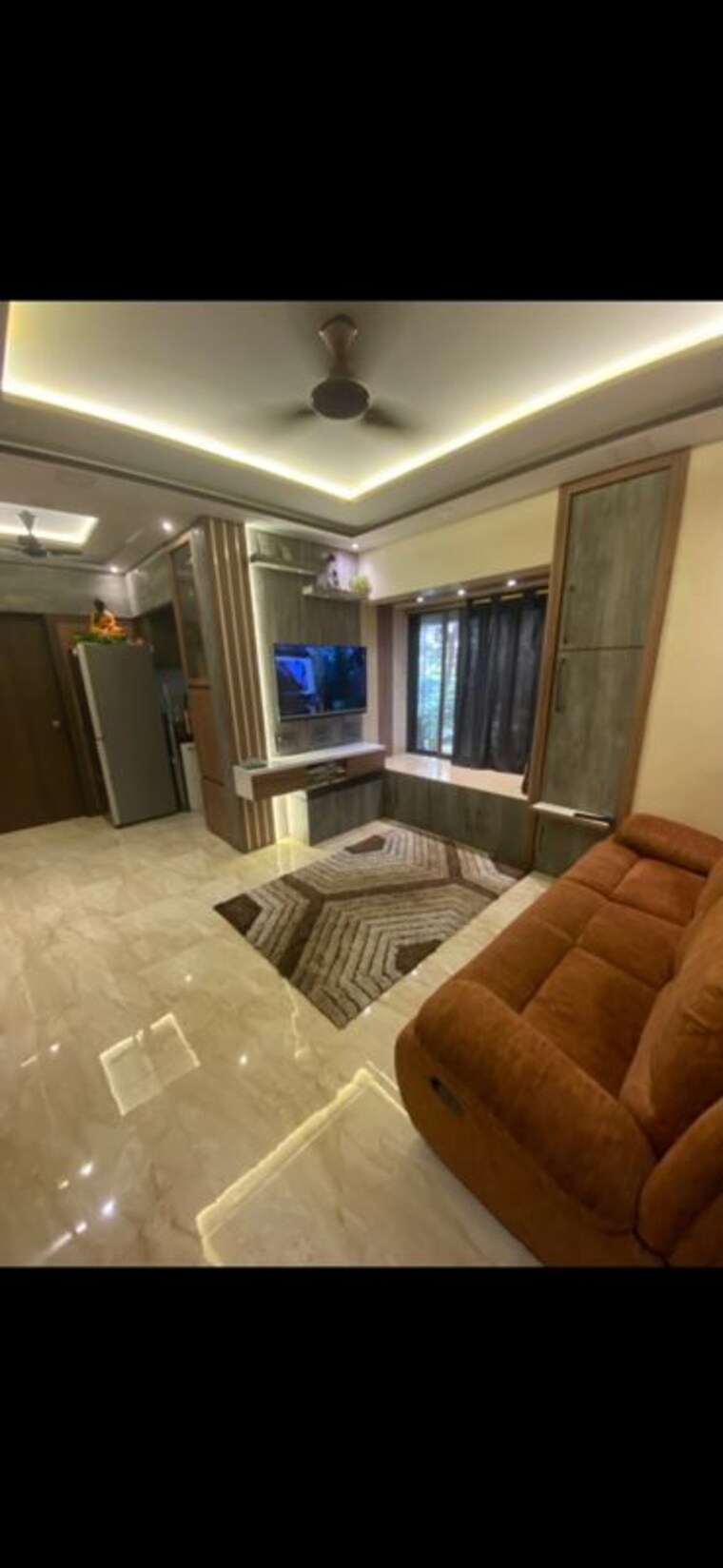 Living Room, vrindavan-society-thane-west 1.5 Bedroom 708 Sq.Ft. Apartment In Vrindavan Society Thane 10528274