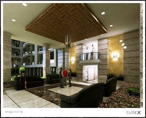 Living Room in 2.5 BHK Apartment at Delta Vrindavan, Mira Road – for Sale