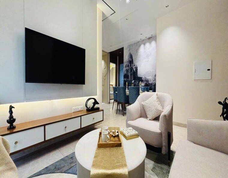 Living Room, stellar-heights 3 Bedroom 1915 Sq.Ft. Apartment In Sanauli Zirakpur 10568753