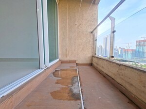 Balcony in 2 BHK Apartment at Rustomjee Azziano Wing E, Thane West – for Rent
