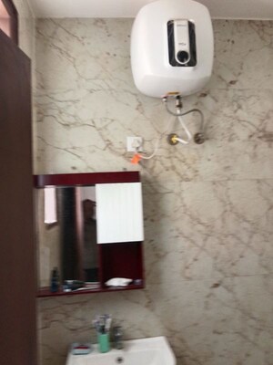 Bathroom in 2 BHK Builder Floor at Roseate Homes, Ghazipur – for Rent