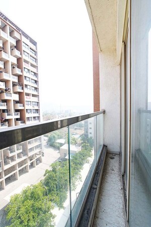 Balcony in 2 BHK Apartment at Kohinoor Tinsel County, Hinjewadi – for Sale