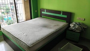Bedroom in 3 BHK Apartment at Tharwani Rosewood Heights, Kharghar Sector 10 – for Rent