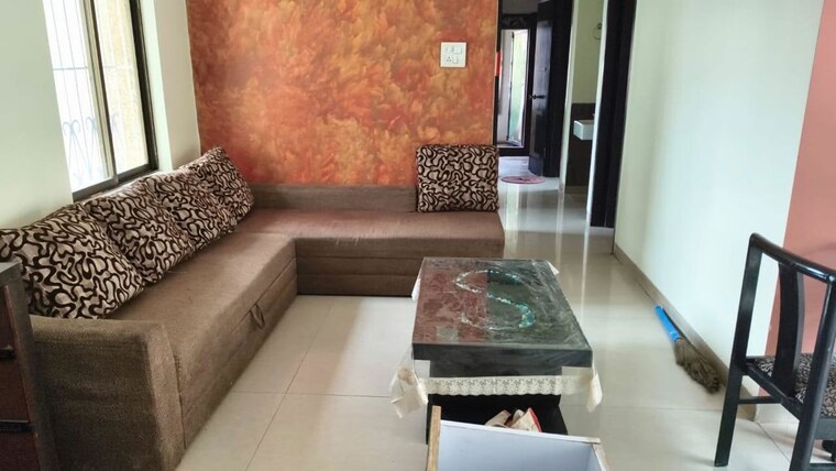Living Room, tharwani-rosewood-heights 3 Bedroom 1500 Sq.Ft. Apartment In Kharghar Sector 10 Navi Mumbai 10568805