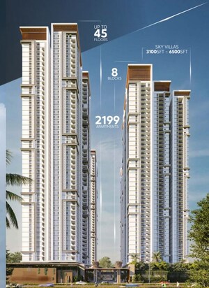 3 BHK Apartment – Exterior View View at Narsingi - for Sale