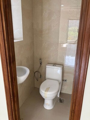Bathroom in 3 BHK Apartment at Nirala World Estate I, Tech Zone 4 Greater Noida – for Rent