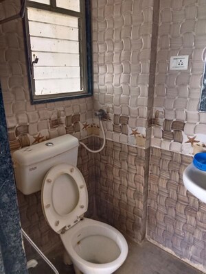 Bathroom in 2 BHK Apartment at Raj Heramb Nere Residency, Narhe – for Sale