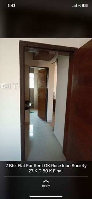 Building Lobby in 2 BHK Apartment at GK Rose Icon, Pimple Saudagar – for Sale