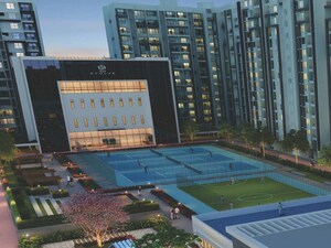 Bedroom in 2 BHK Apartment at Gera World of Joy, Kharadi – for Sale