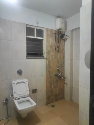 Bathroom in 2.5 BHK Apartment at Yashwant Nagar – for Rent