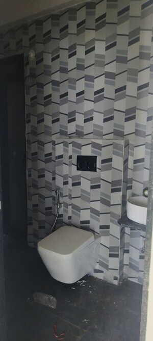 Bathroom in 3 BHK Apartment at Damji Shamji Mahavir Spring Tulip Phase 1, Pokhran Road No Two – for Sale