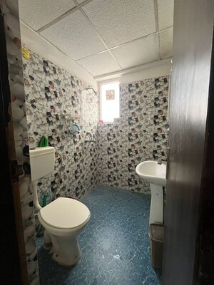Bathroom in 3 BHK Apartment at Rudra Palace Heights, Sector 1 Greater Noida – for Sale