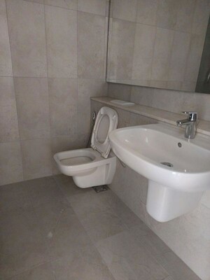 Bathroom in 3.5 BHK Apartment at Goel Ganga Liviano, Kharadi – for Sale