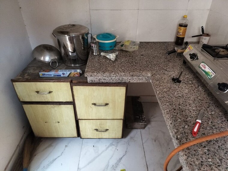 Kitchen, sector 10 1 RK 500 Sq.Ft. Builder Floor In Sector 10 Panchkula 10568929