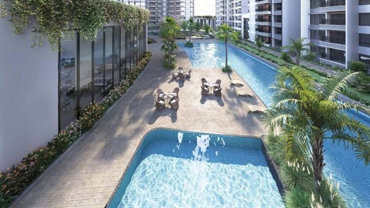 Swimming Pool, sobha-manhattan-towers-town-park 3 Bedroom 1500 Sq.Ft. Apartment In Hosur Road Bangalore 10568923