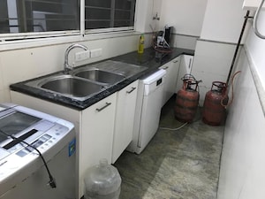 Kitchen in 3 BHK Apartment at Meenakshi Trident Towers, Gachibowli – for Rent