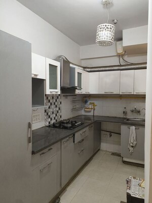 Kitchen in 2.5 BHK Apartment at Shree Vardhman Mantra, Sector 67 – for Rent
