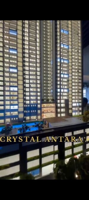 3 BHK Apartment – Exterior View View at Luxora Crystal Antara, Manpada - for Sale