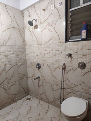 Bathroom in 2 BHK Apartment at Mantra Alkasa, Mohammadwadi – for Rent