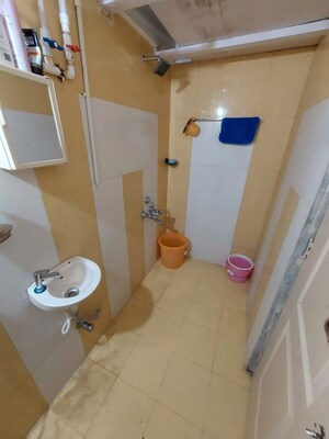 Bathroom in 2 BHK Apartment at Divyam Heights, Andheri West – for Rent