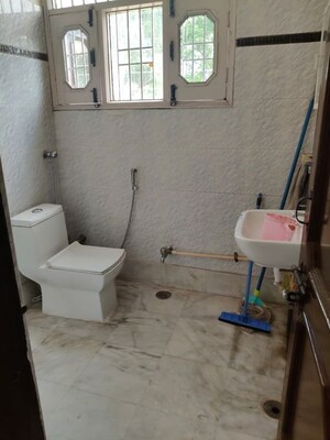 Bathroom in 1 RK Builder Floor at Sector 4 – for Rent