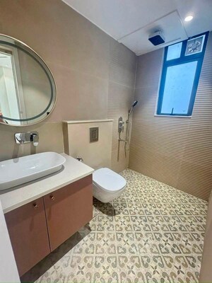 Bathroom in 2 BHK Apartment at M3M Heights, Sector 65 – for Rent