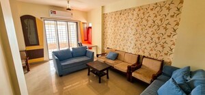 Living Room in 3 BHK Apartment at Aundh – for Sale