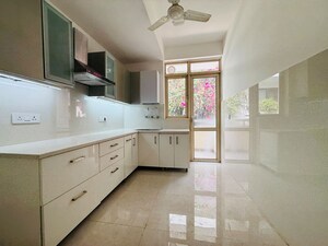 Kitchen in 3 BHK Builder Floor at Unitech South City II, Sector 50 – for Rent