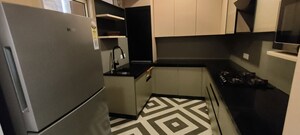 Kitchen in 2.5 BHK Apartment at Godrej 101, Sector 79 – for Rent