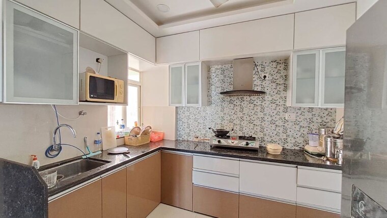 Kitchen, puraniks-abitante-fiore 2 Bedroom 800 Sq.Ft. Apartment In Bavdhan Pune 10569019