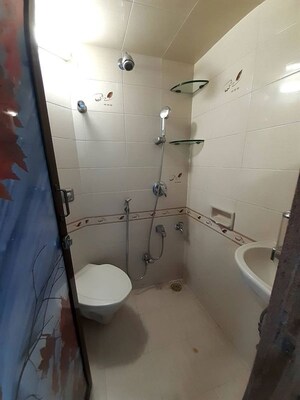 Bathroom in 1.5 BHK Apartment at Colaba – for Sale