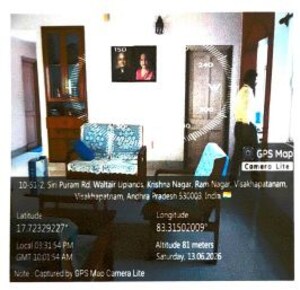 Living Room in  Apartment at Visakhapatnam Port – for Sale