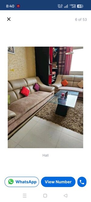 2.5 BHK Apartment For Rent in Prateek Wisteria, Sector 77
