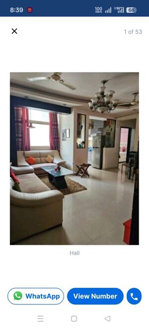 Team Area in 2.5 BHK Apartment at Prateek Wisteria, Sector 77 – for Rent