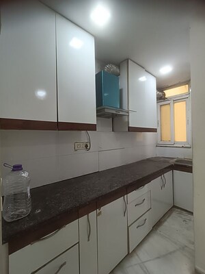 Kitchen in 1 BHK Builder Floor at Malviya Nagar – for Sale
