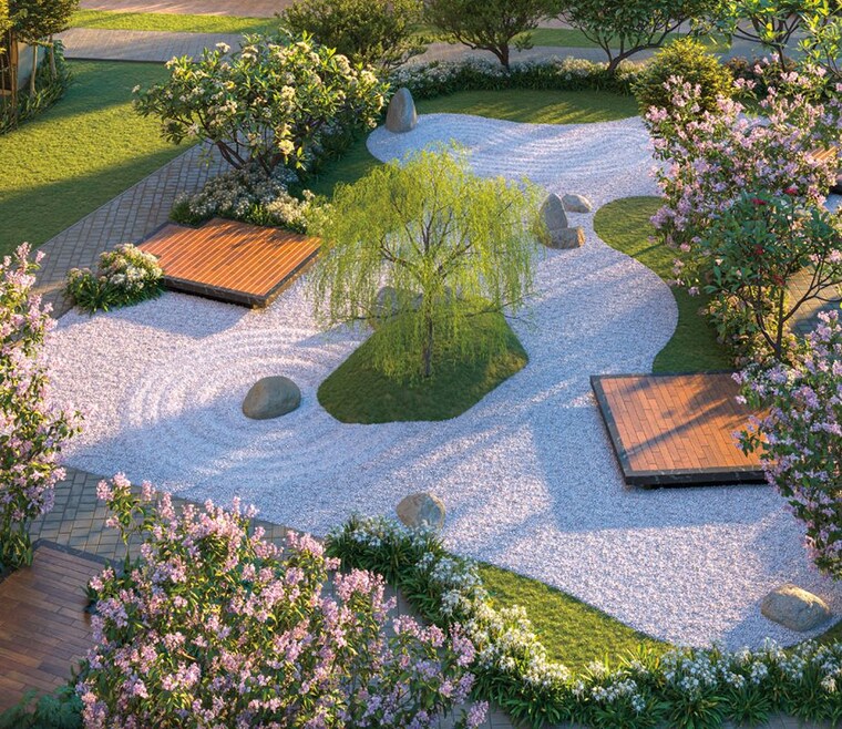 Garden, sobha-one-residences 3 Bedroom 1510 Sq.Ft. Apartment In Hoskote Bangalore 10569316